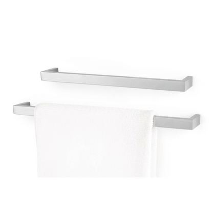 Zack Linea Brushed Stainless Steel 46.5 cm Towel Rail 40387