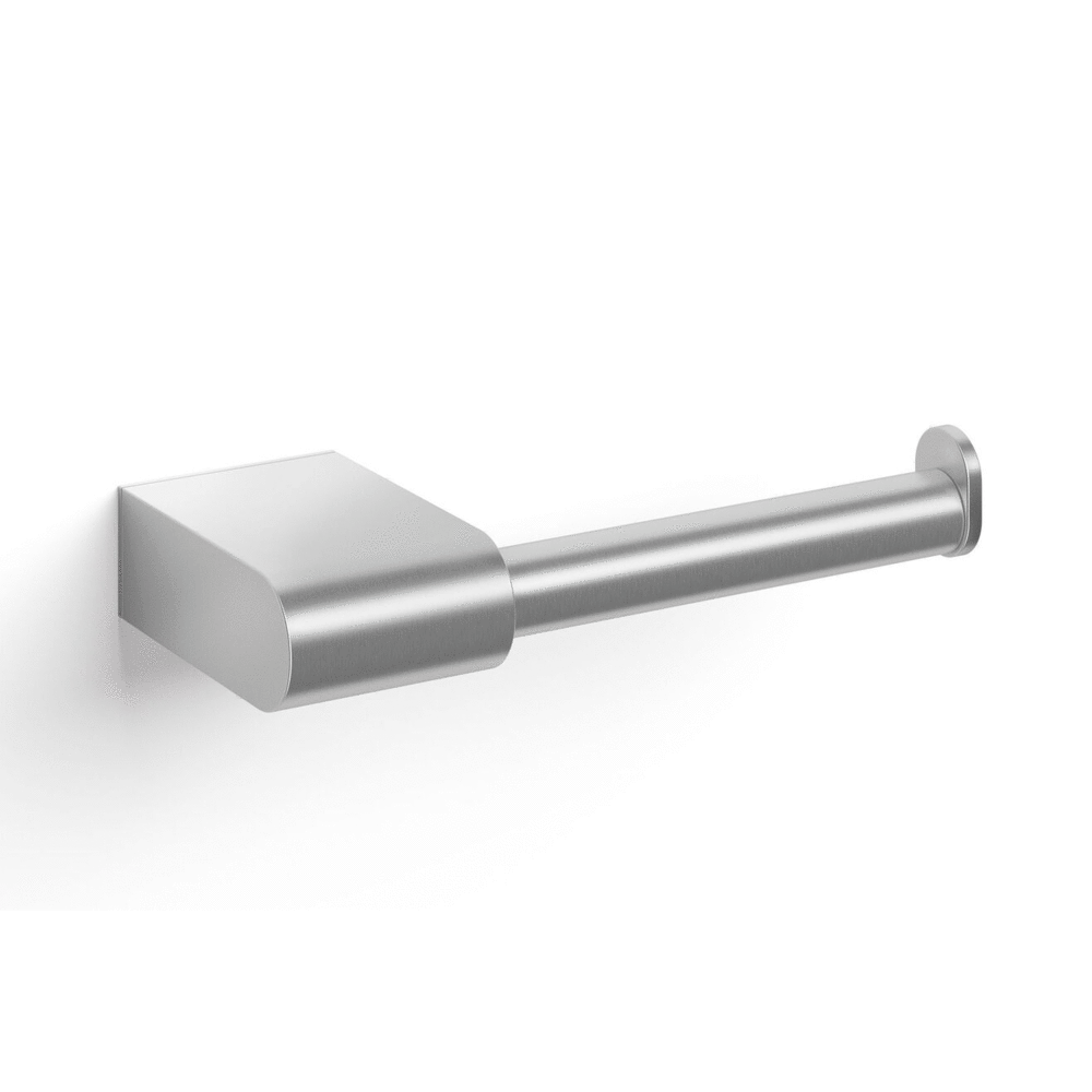 Zack Atore Brushed Stainless Steel Toilet Roll Holder 40413