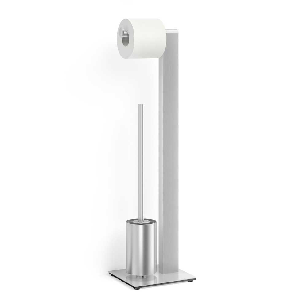 Zack Atore Brushed Stainless Steel Toilet Butler 40417