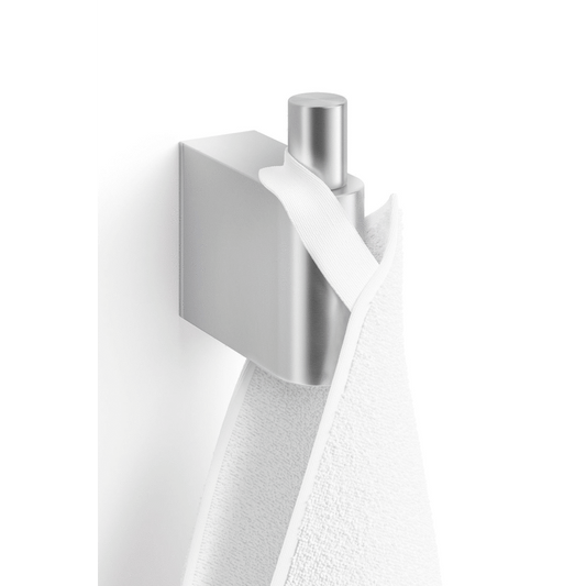 Zack Atore Brushed Stainless Steel Towel Hook 40419