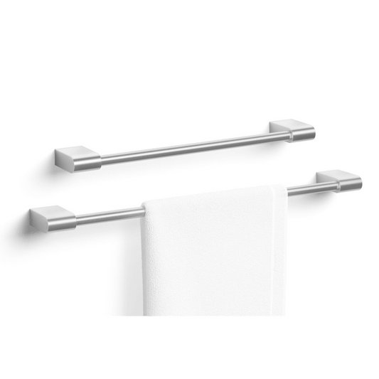 Zack Atore Brushed Stainless Steel 50.2 cm Towel Rail 40421