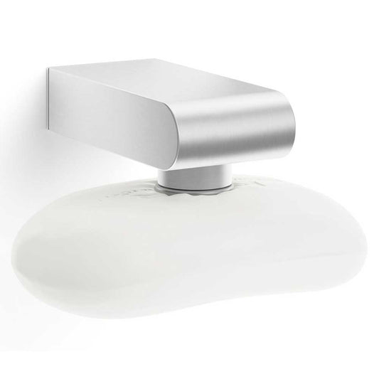 Zack Atore Brushed Stainless Steel Magnetic Soap Holder 40428