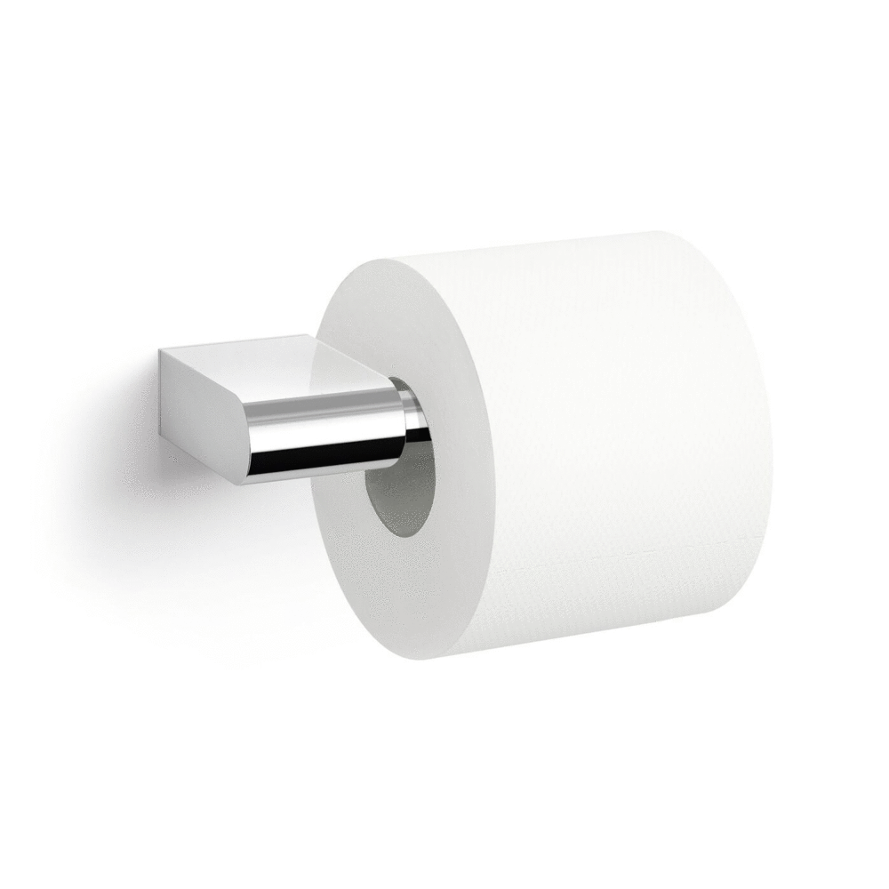 Zack Atore Polished Stainless Steel Toilet Roll Holder 40451