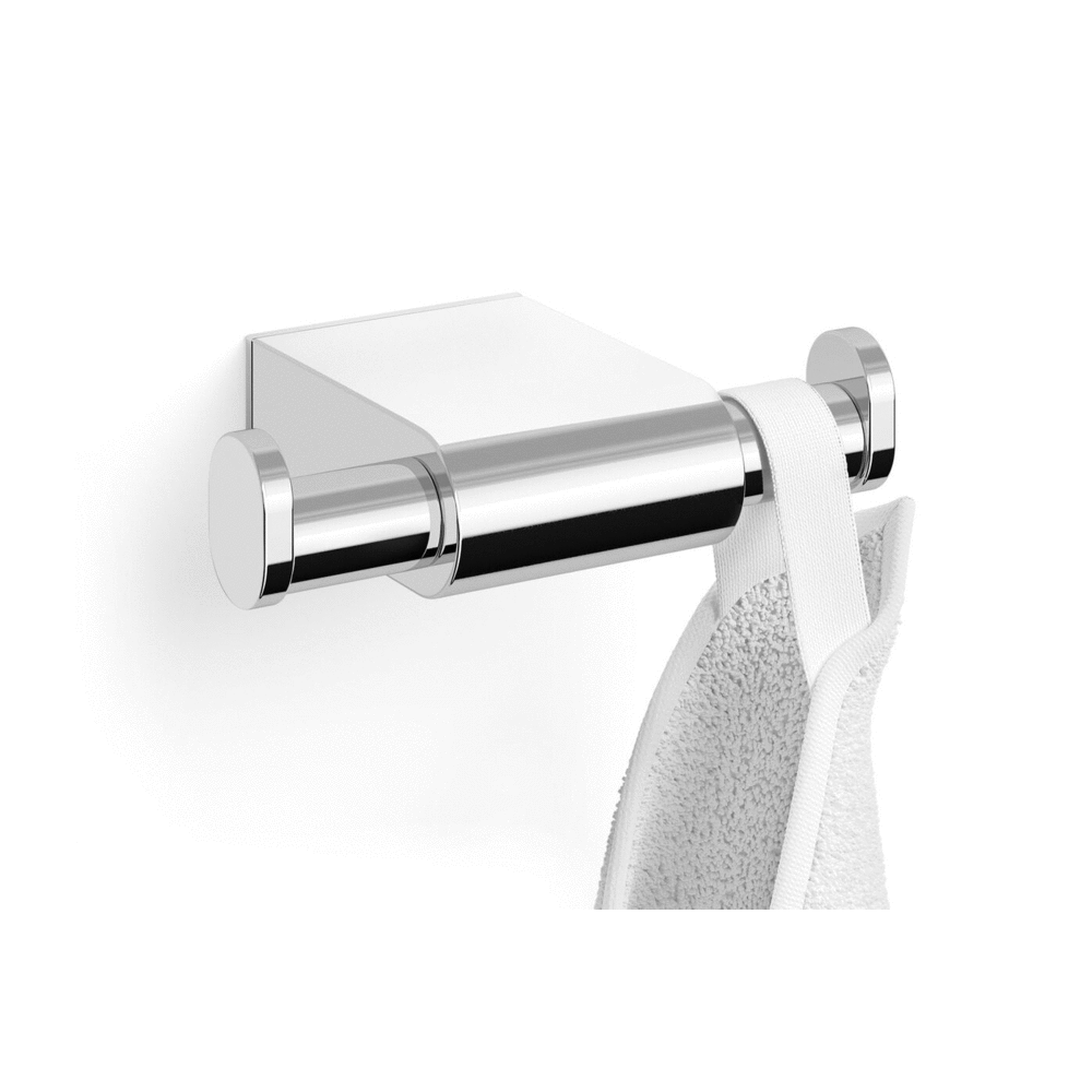 Zack Atore Polished Stainless Steel Double Towel Hook 40458