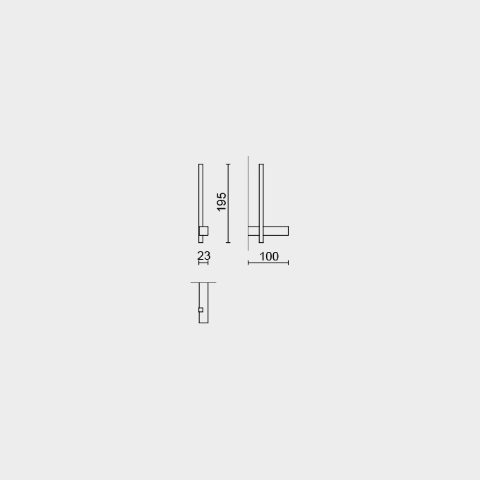 Zack Carvo Brushed Stainless Steel Spare Toilet Roll Holder 40481
