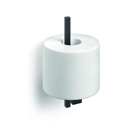 Zack Carvo Powder Coated Black Stainless Steel Spare Toilet Roll Holder 40501