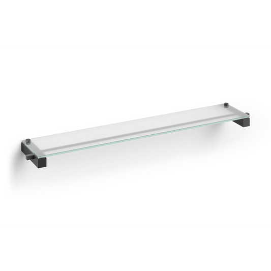 Zack Carvo Powder Coated Black Stainless Steel Bathroom Shelf 40506