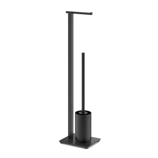Zack Carvo Powder Coated Black Stainless Steel Toilet Butler 40508