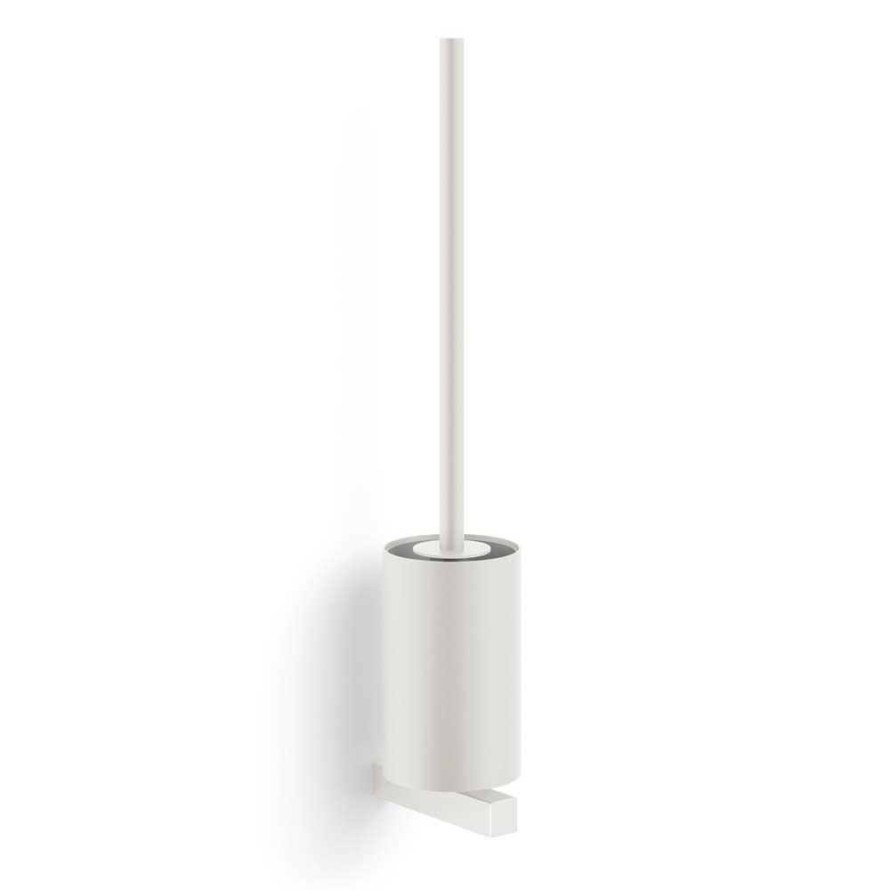 Zack Carvo White Stainless Steel Wall Toilet Brush 40817