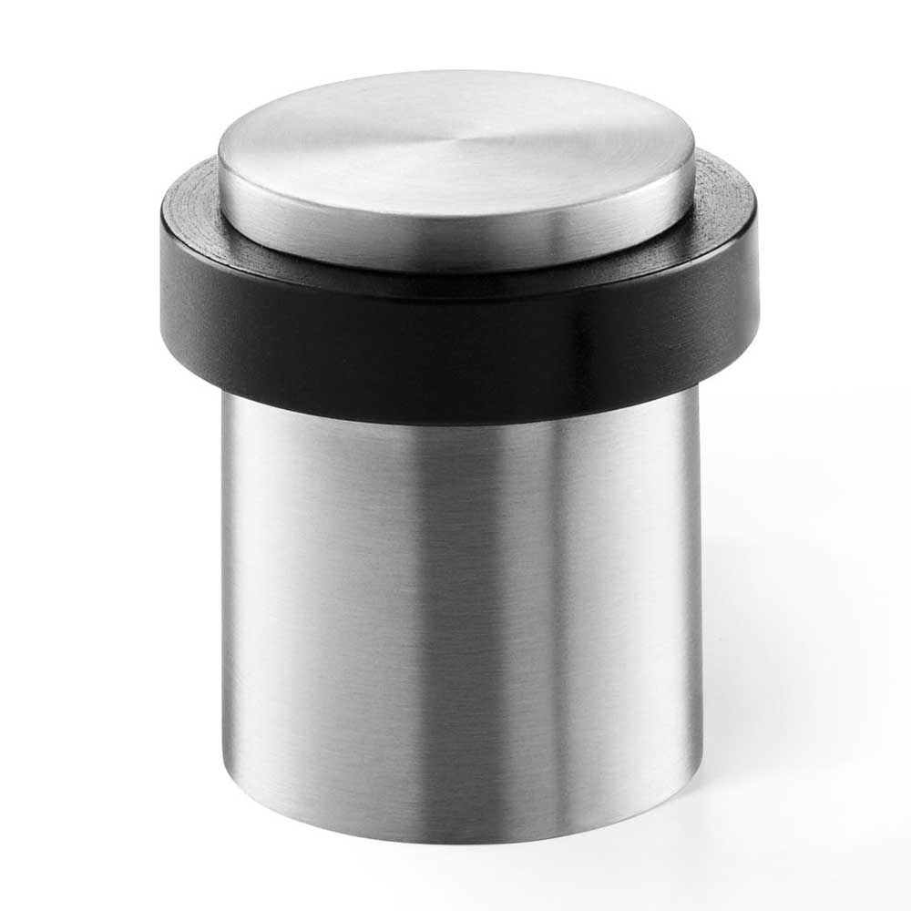 Zack Argos Brushed Stainless Steel 5 cm Floor Door Stop 50617