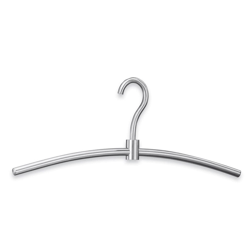 Zack Swing Premium Brushed Steel Coat Hanger - Rotatable Design
