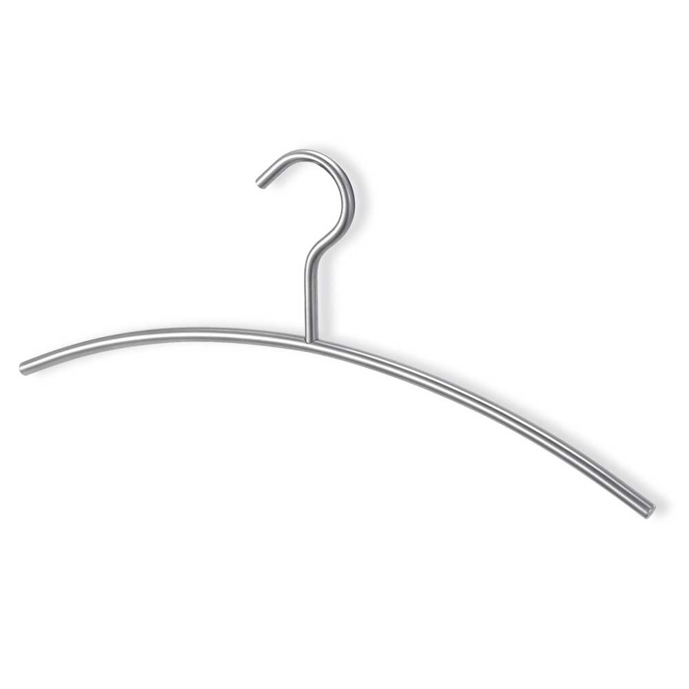 Zack Lindos Premium Brushed Steel Coat Hanger - Professional Grade
