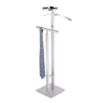 Zack Atacio Brushed Stainless Steel Clothes Butler 50671