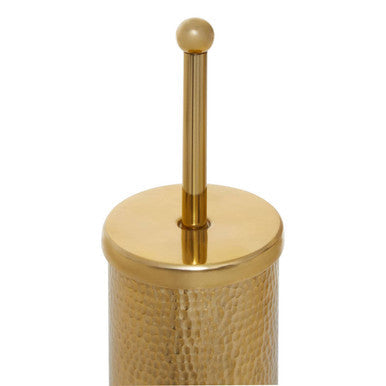Allegra Gold Finish Toilet Brush.