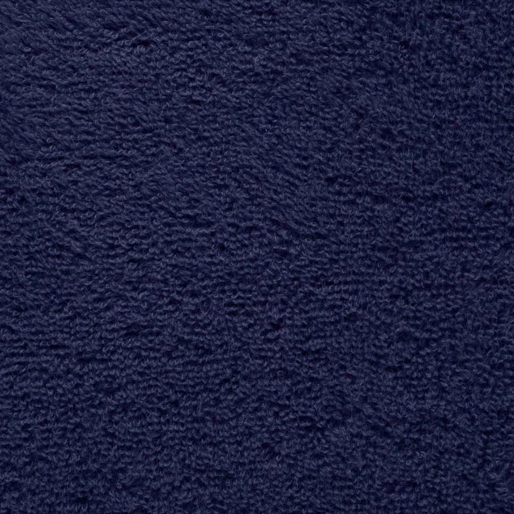 🏆 Premium Luxury Towels SOLUND 2pcs Navy Blue 100x200cm 600gsm ✨ Ultra-Soft Egyptian Cotton Bath Towels