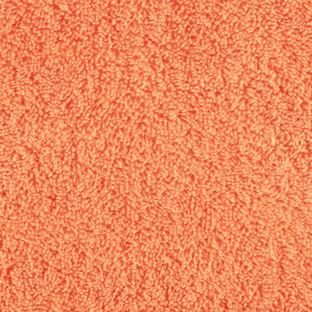 🏆 Premium Luxury Towels SOLUND 2pcs Orange 100x200cm 600gsm ✨ Ultra-Soft Egyptian Cotton Bath Towels