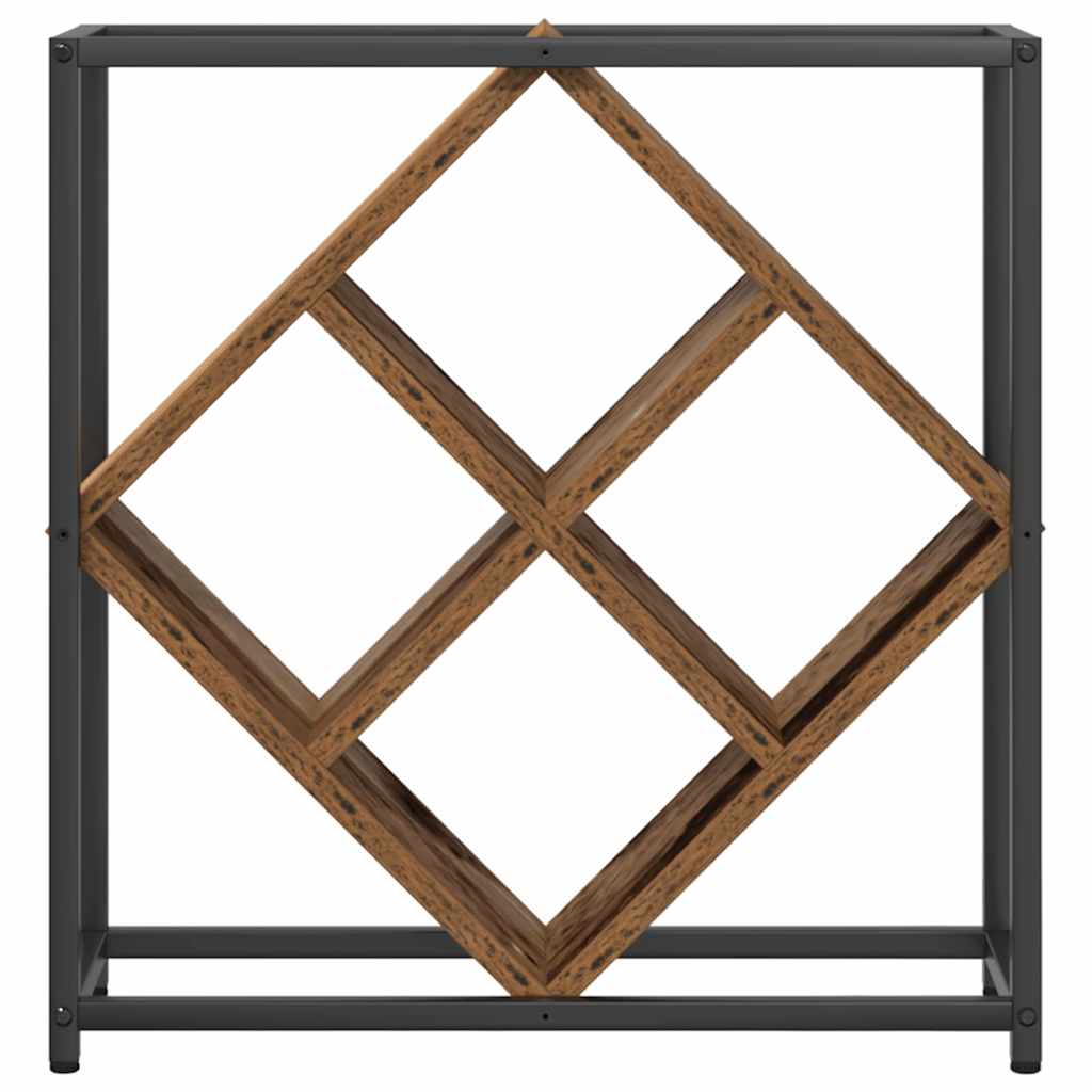 Wine Rack Old Wood 51x18x52,5 cm Engineered Wood