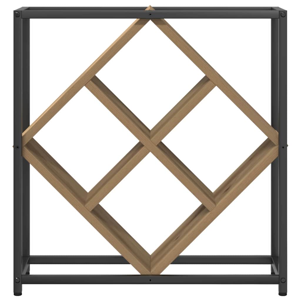 Wine Rack Artisan Oak 51x18x52,5 cm Engineered Wood
