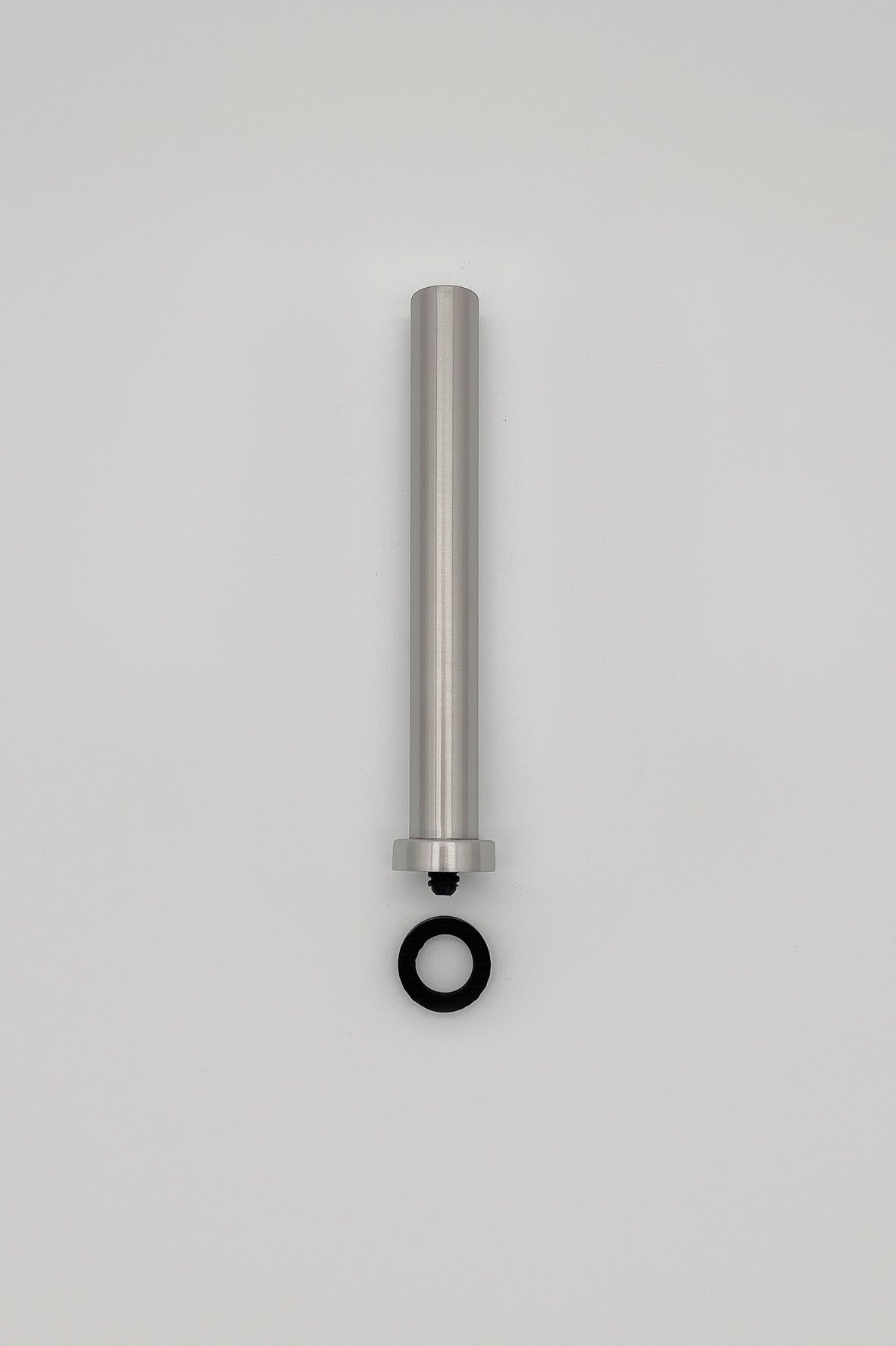 Zack Tubo Brushed Stainless Steel Toilet Brush Handle Without Lid (Lower Part only) 940284S