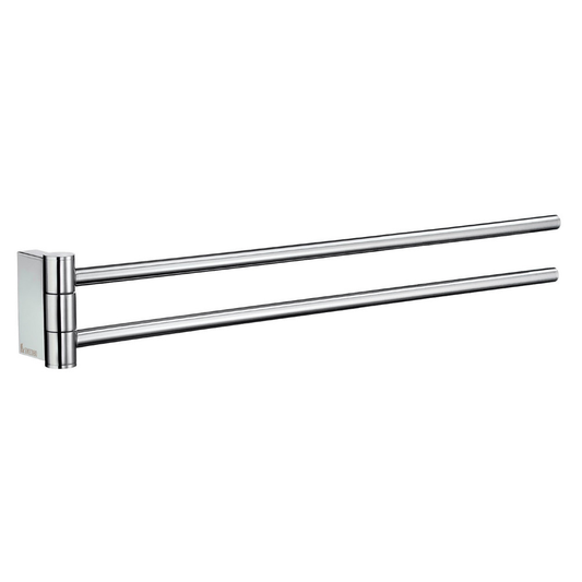 Smedbo Air Polished Chrome Swing Arm Towel Rail AK326
