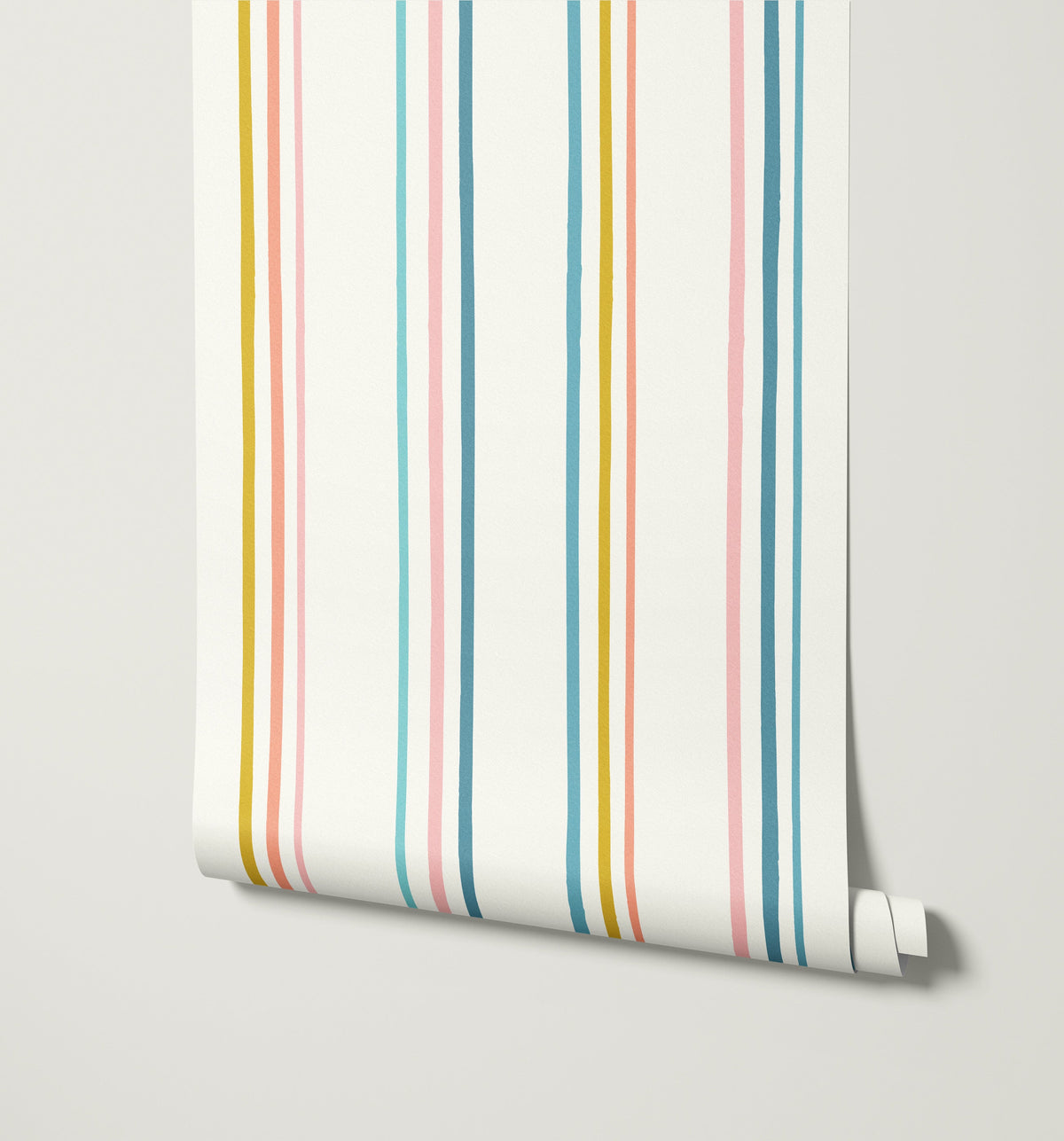 Bobbi Beck Alfie Hand-Drawn Stripe Wallpaper