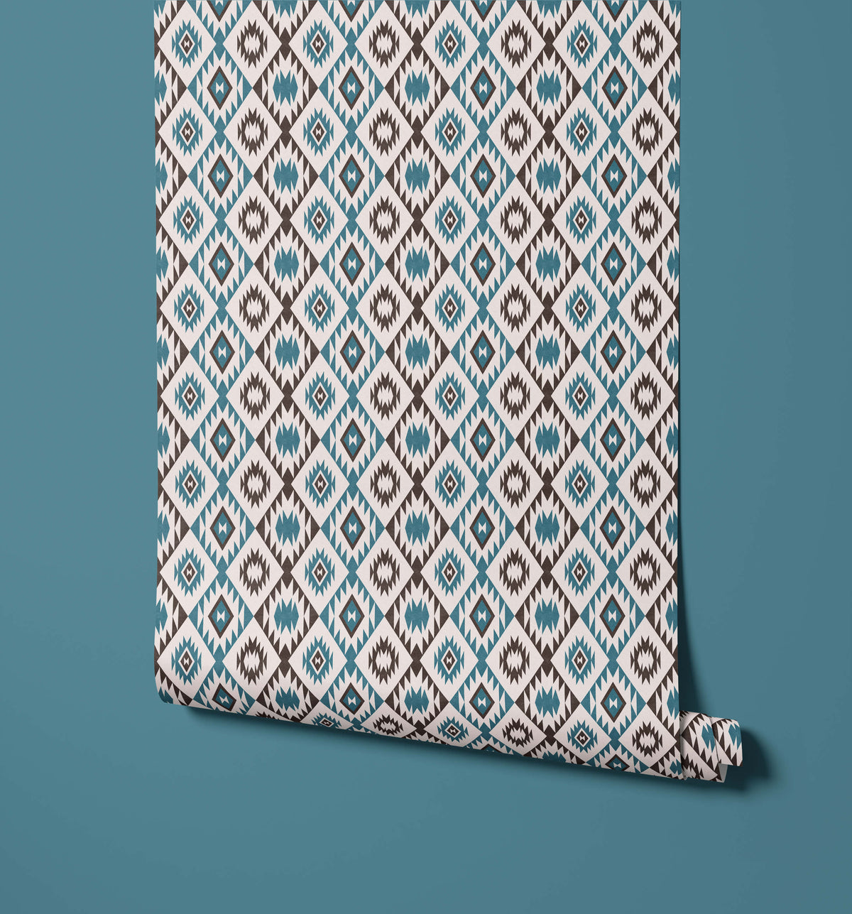 Bobbi Beck Azola Kilim Diamond Wallpaper