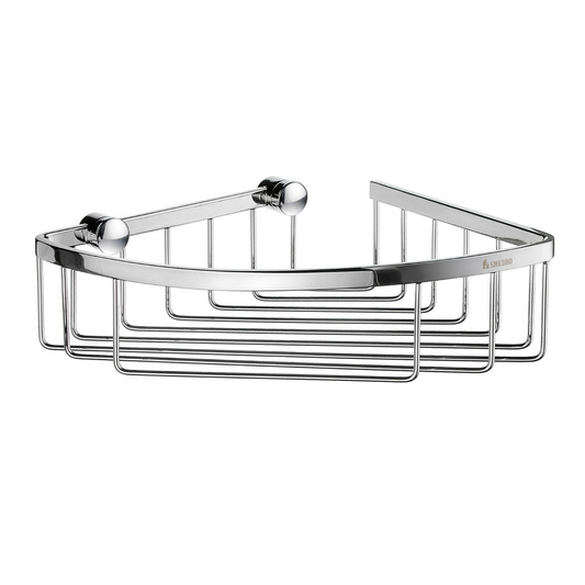 Smedbo Sideline Polished Chrome Corner Shower Basket DK2021