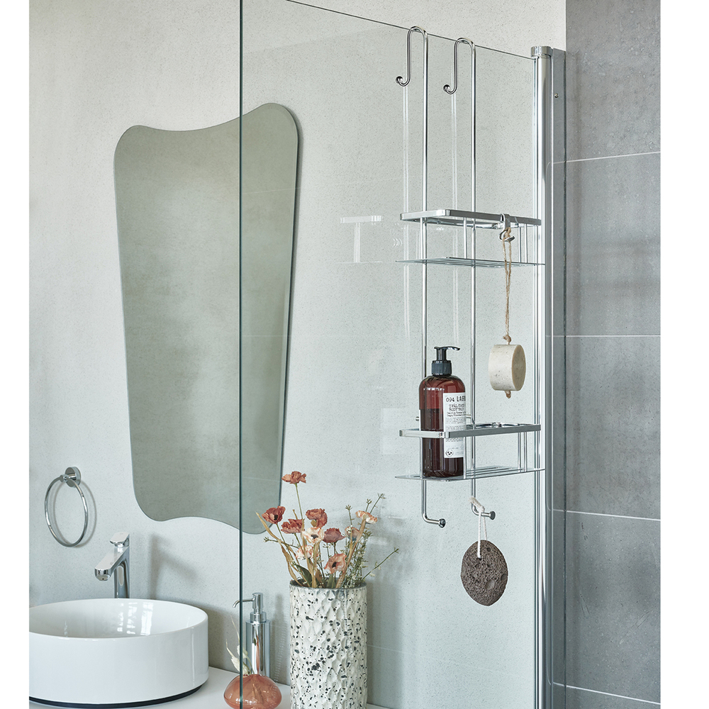 Smedbo Sideline Polished Chrome Hanging Shower Basket DK3041