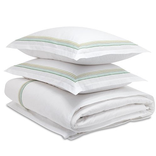 Dormitory Empress Green Ombré Sateen Duvet Cover & Pillowcases