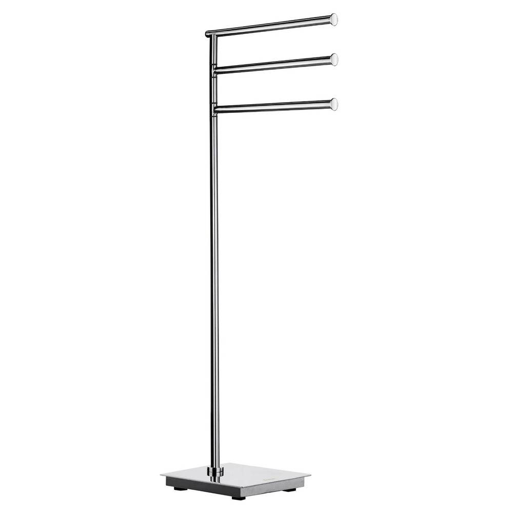 Smedbo Outline Lite Polished Chrome Towel Stand FK604