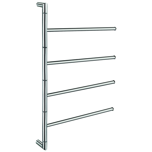 Smedbo Outline Lite Polished Steel Swing Arm Towel Rail FK634