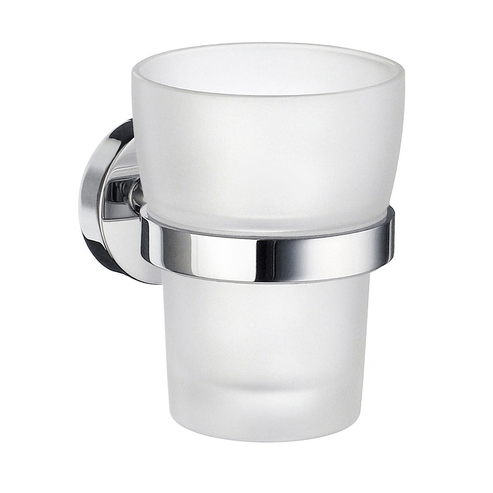 Smedbo Home Polished Chrome Tumbler & Holder HK343