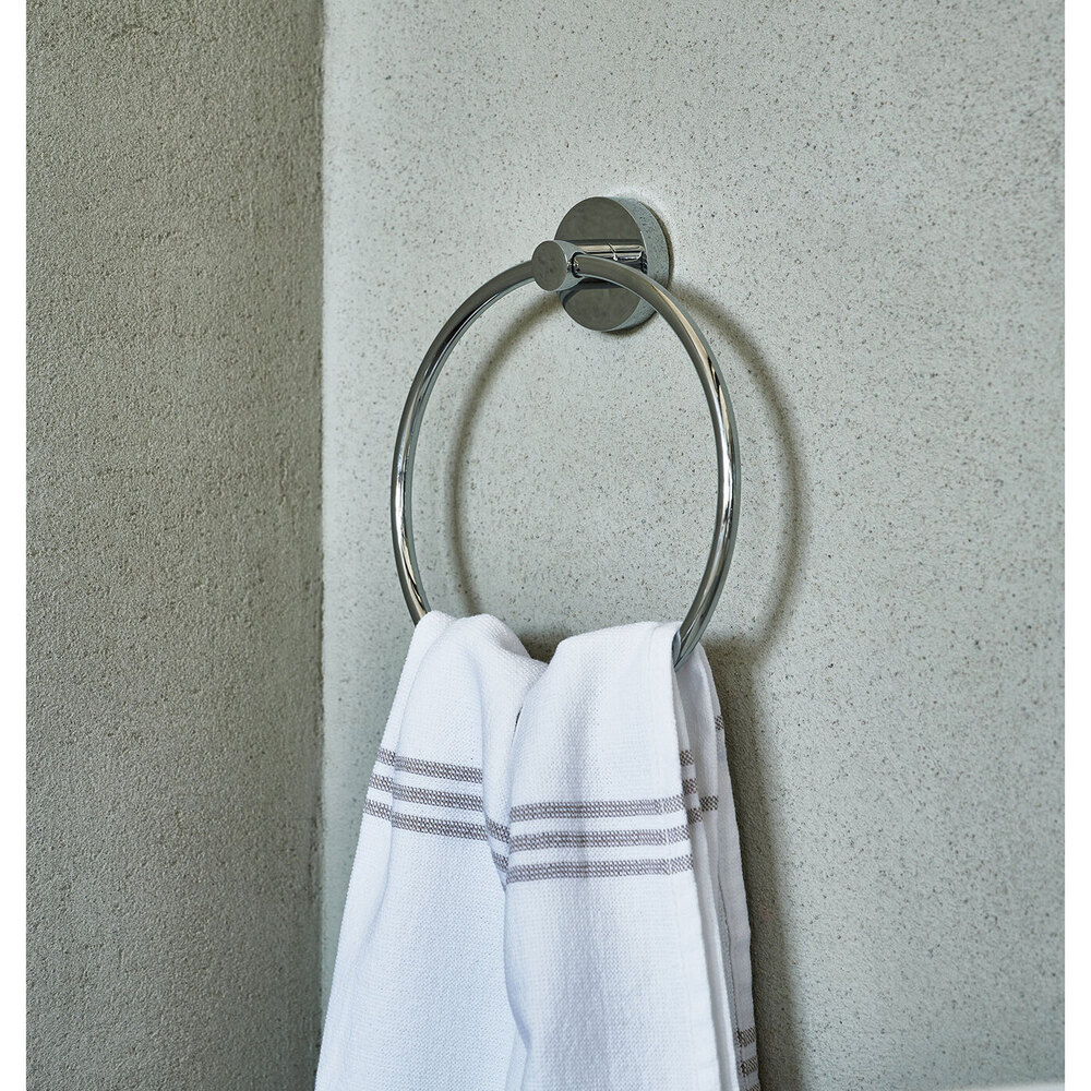 Smedbo Home Polished Chrome Towel Ring HK344