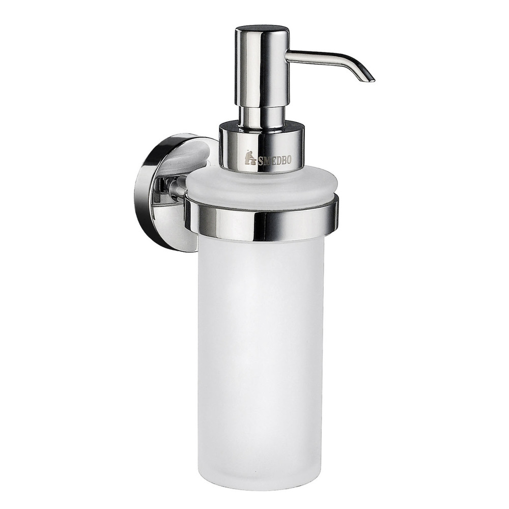 Smedbo Home Polished Chrome Wall Soap Dispenser HK369