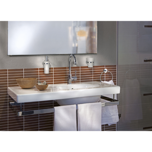 Smedbo Home Polished Chrome Wall Soap Dispenser HK369