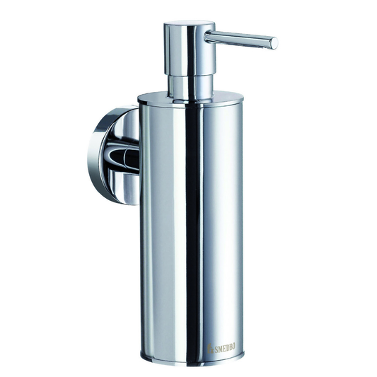Smedbo Home Polished Chrome Wall Soap Dispenser HK370