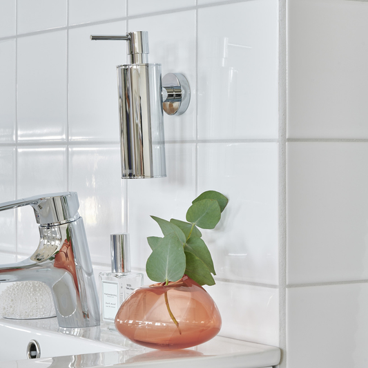 Smedbo Home Polished Chrome Wall Soap Dispenser HK370
