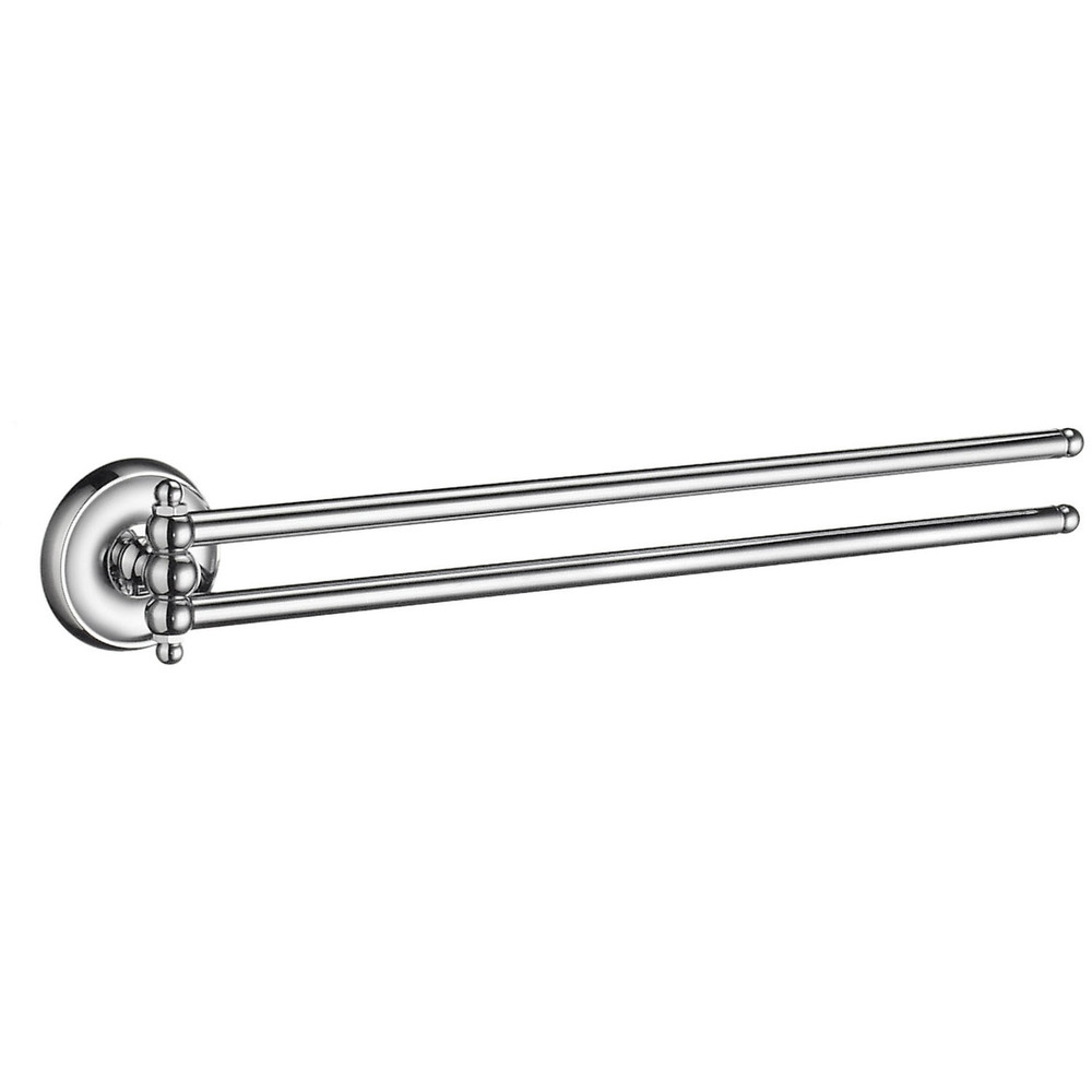 Smedbo Villa Polished Chrome Swing Arm Towel Rail K226