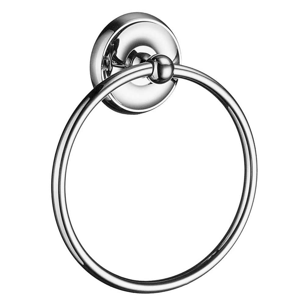 Smedbo Villa Polished Chrome Towel Ring K244