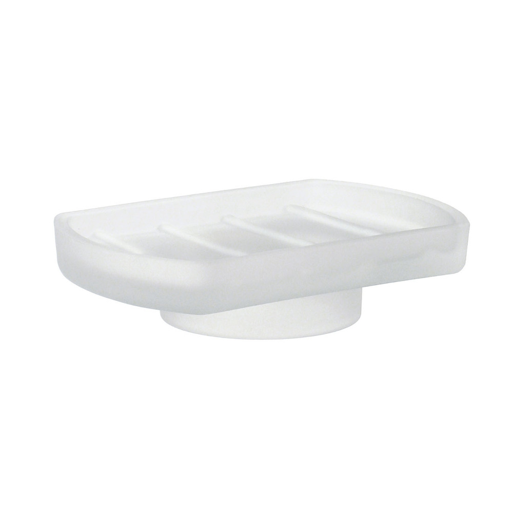 Smedbo Replacement Frosted Glass Soap Dish L348