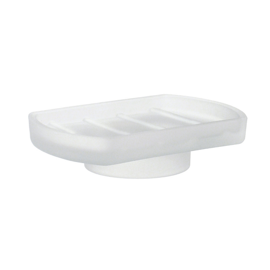 Smedbo Replacement Frosted Glass Soap Dish L348