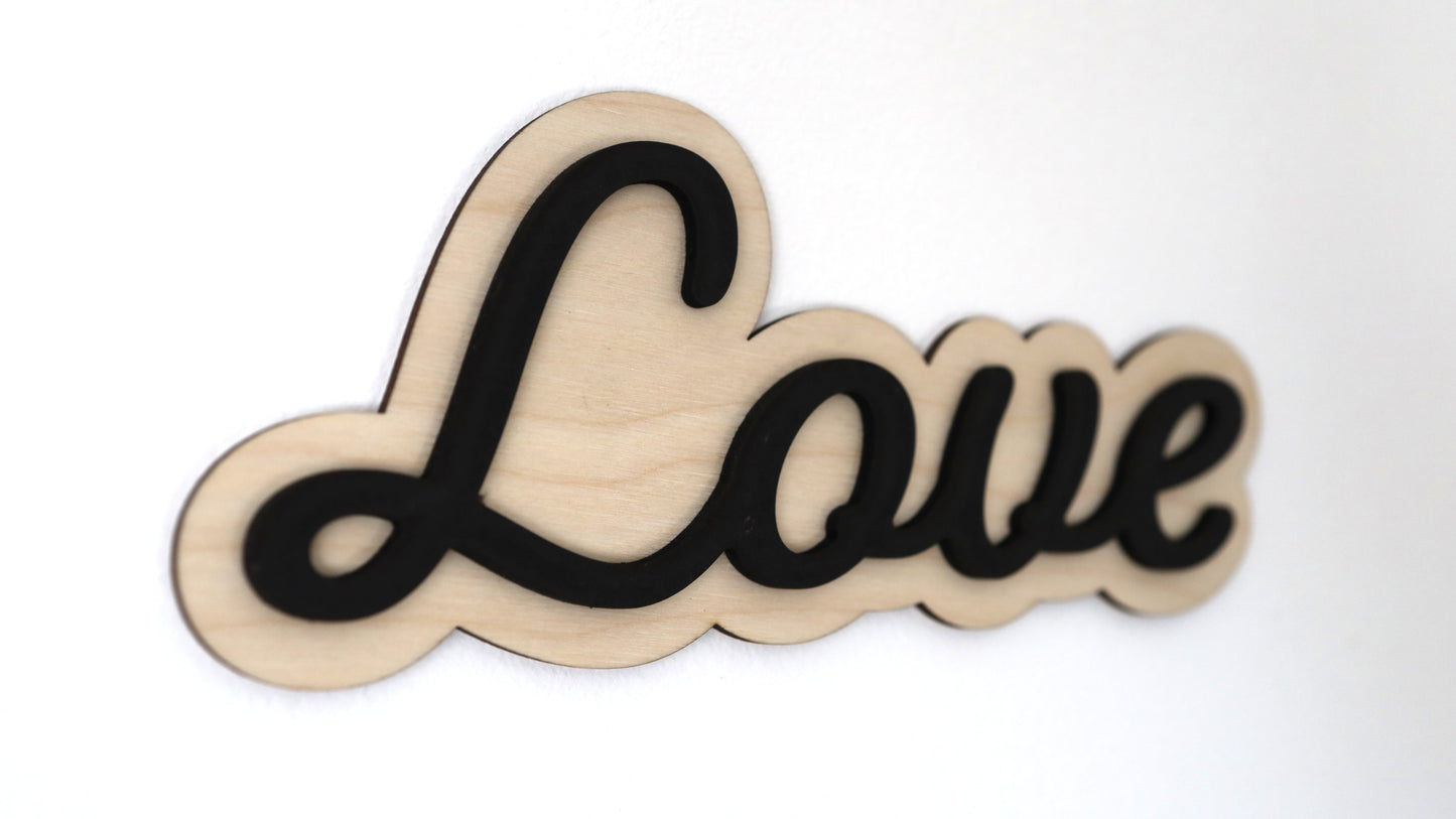 Love Wall Art Home Sign