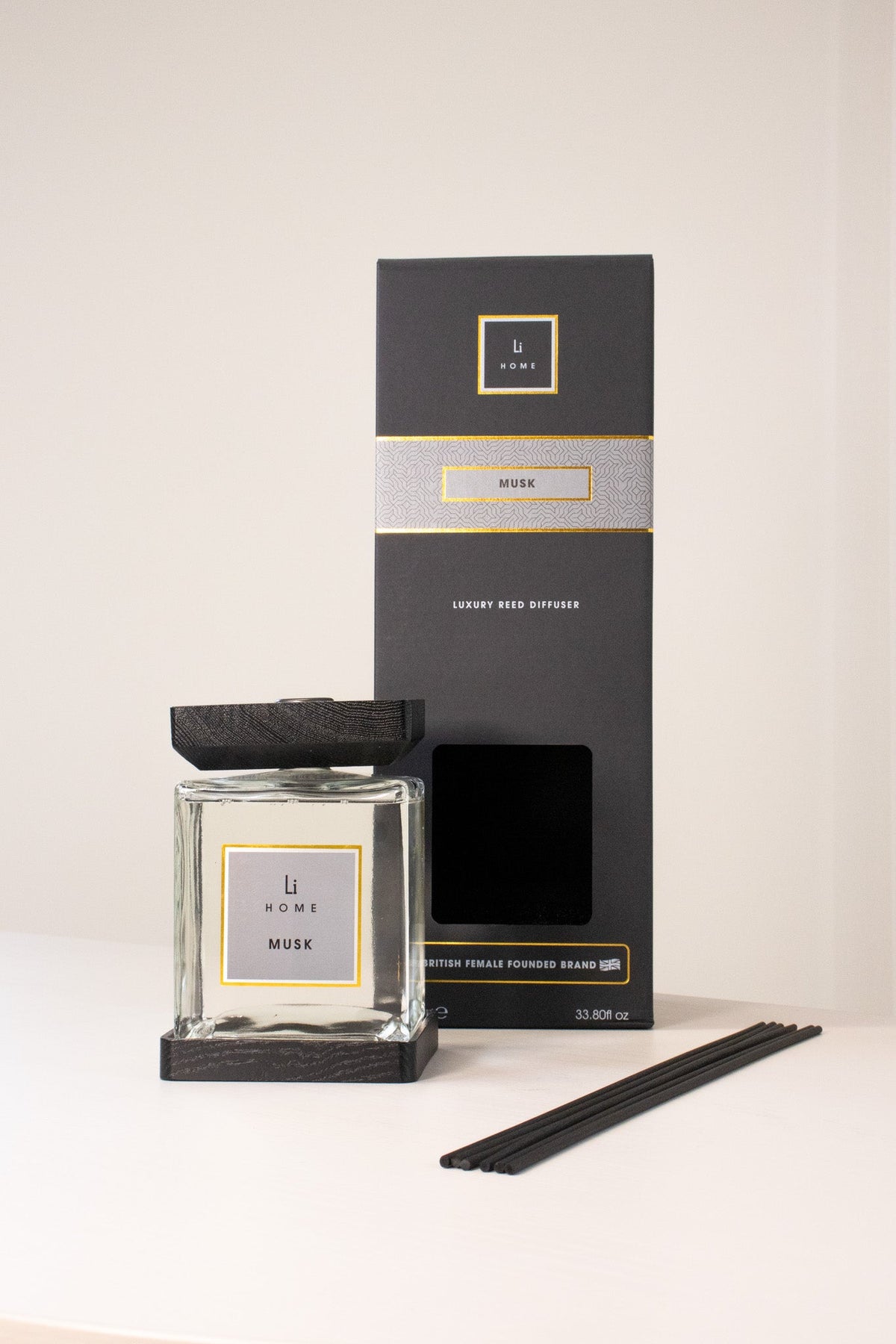 Lifestyle Home Collection Musk Square Reed Diffuser