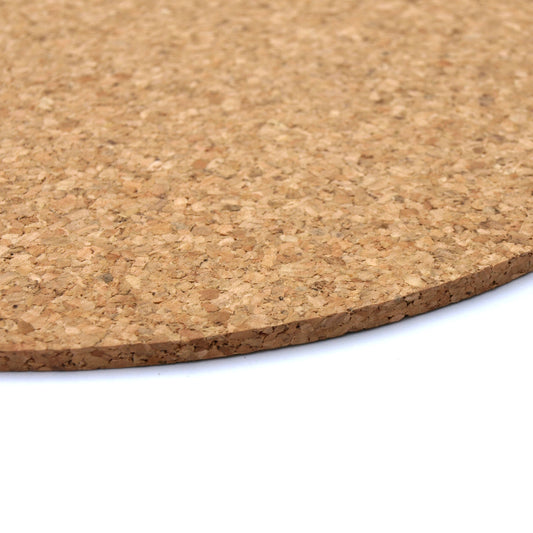 Natural Round Cork Placemats | Set of 4