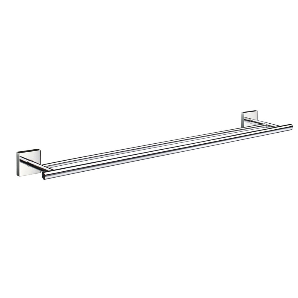 Smedbo House Polished Chrome Double Towel Rail RK3364