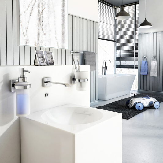 Smedbo House Polished Chrome Wall Soap Dispenser RK369
