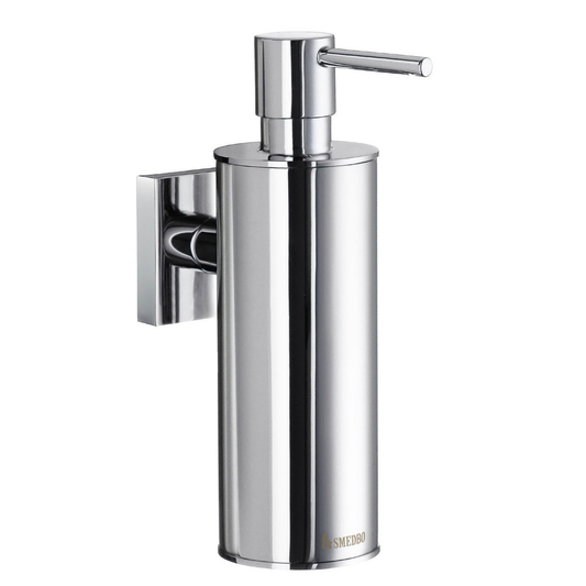 Smedbo House Polished Chrome Wall Soap Dispenser RK370