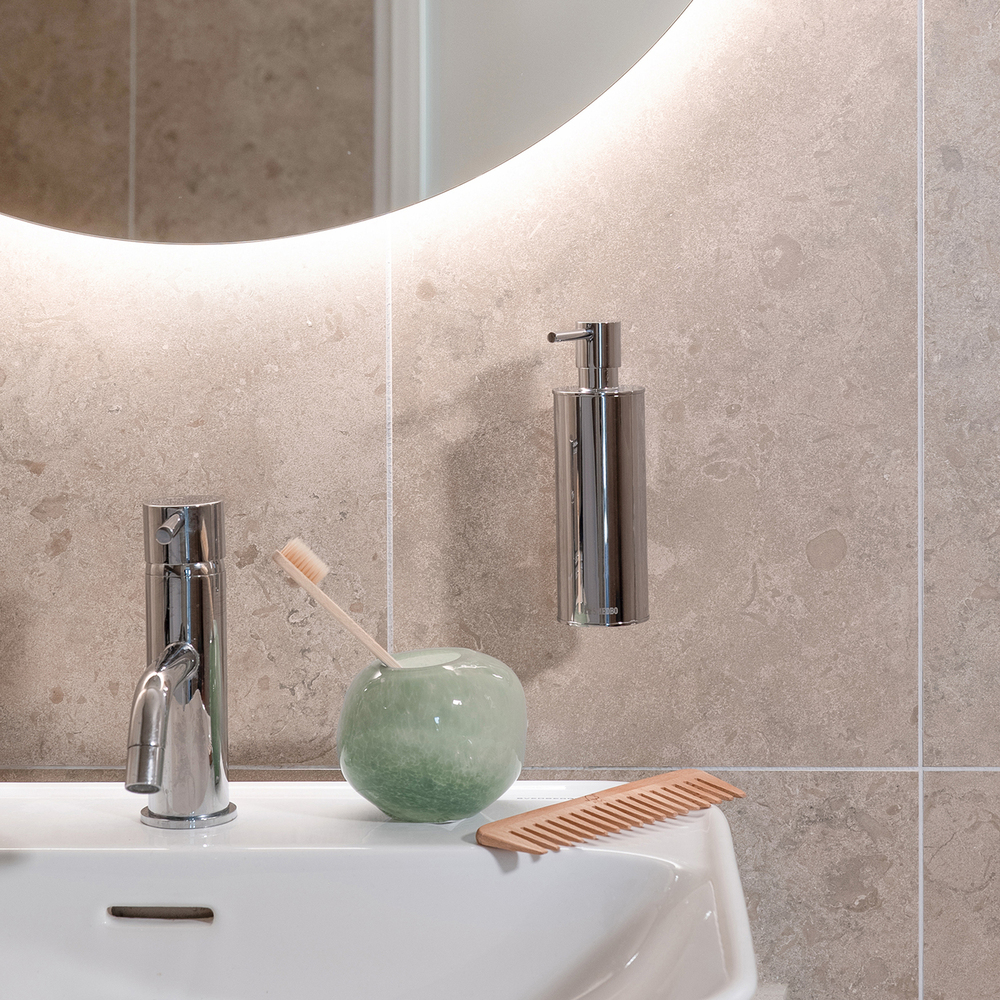 Smedbo House Polished Chrome Wall Soap Dispenser RK370