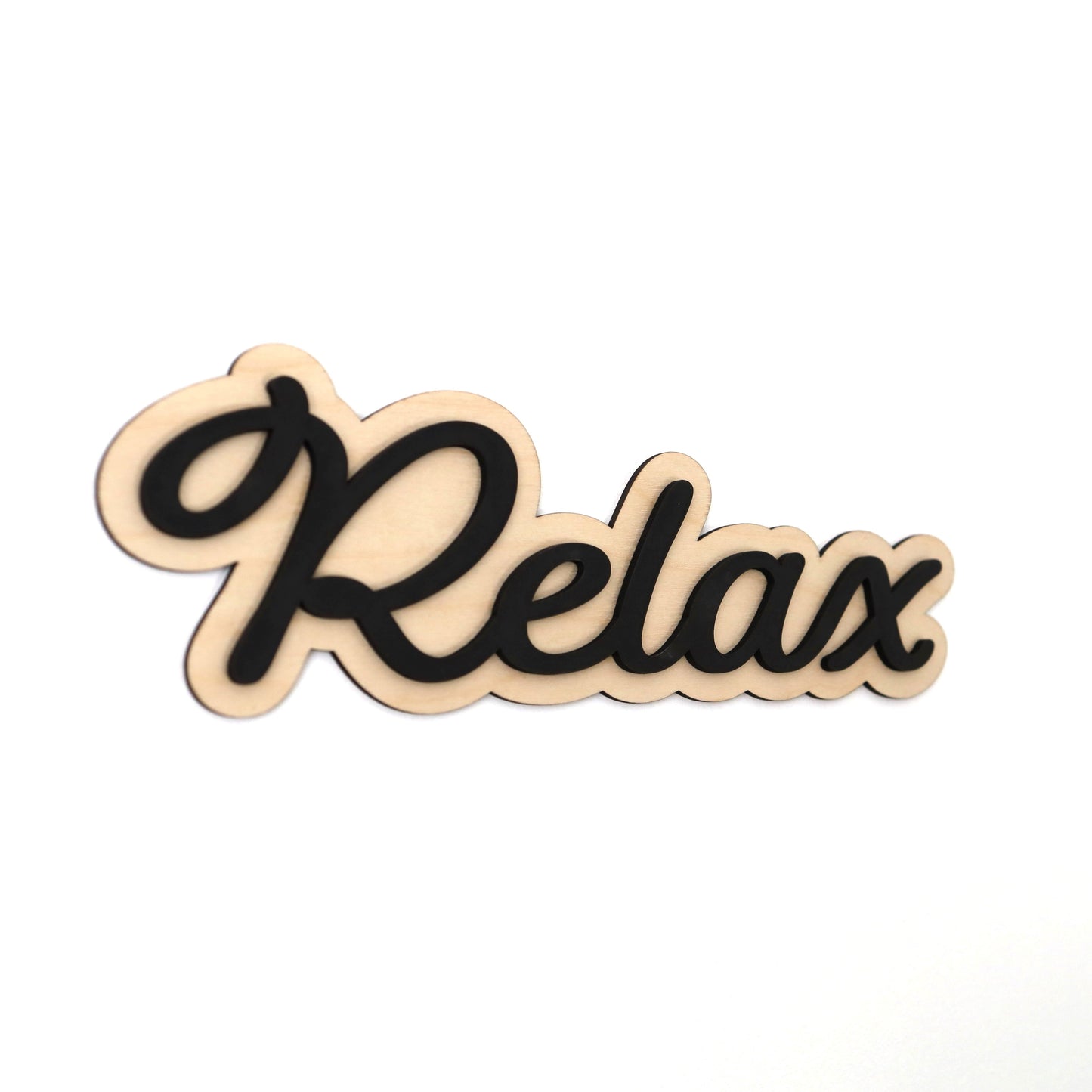 Relax Wall Art Home Sign