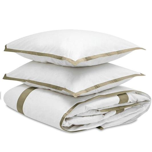 Dormitory Windsor Sable Percale Duvet Cover & Pillowcases